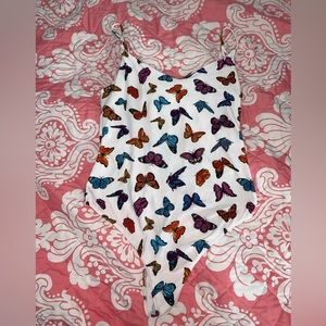 Zaful butterfly body suit